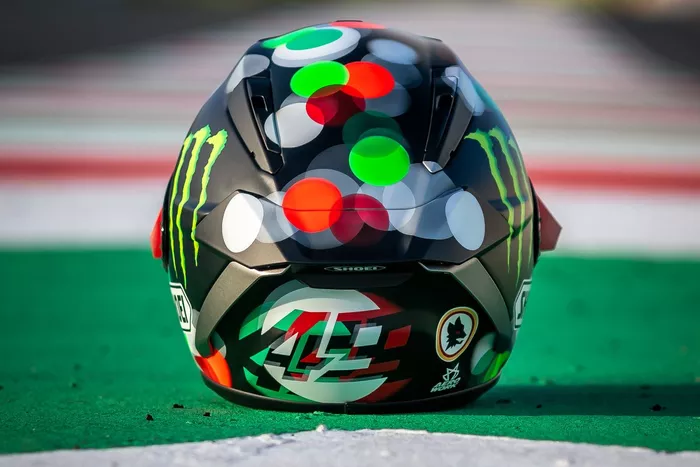Fabio Di Giannantonio, VR46 Racing Team, special helmet
