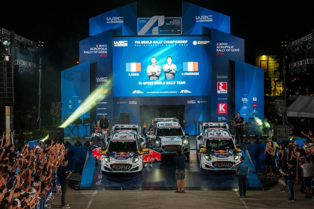 Adrien Fourmaux, Alexandre Coria, M-Sport Ford World Rally Team Ford Puma Rally1, Jourdan Serderidis, Frédéric Miclotte, M-Sport Ford World Rally Team Ford Puma Rally1, Grégoire Munster, Louis Louka, M-Sport Ford World Rally Team Ford Puma Rally1