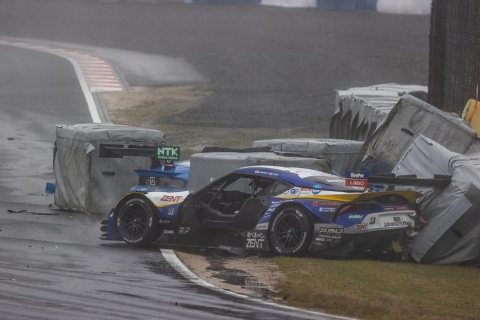 ビッグクラッシュも怪我はなし。KeePer CERUMO石浦宏明はスピンを謝罪