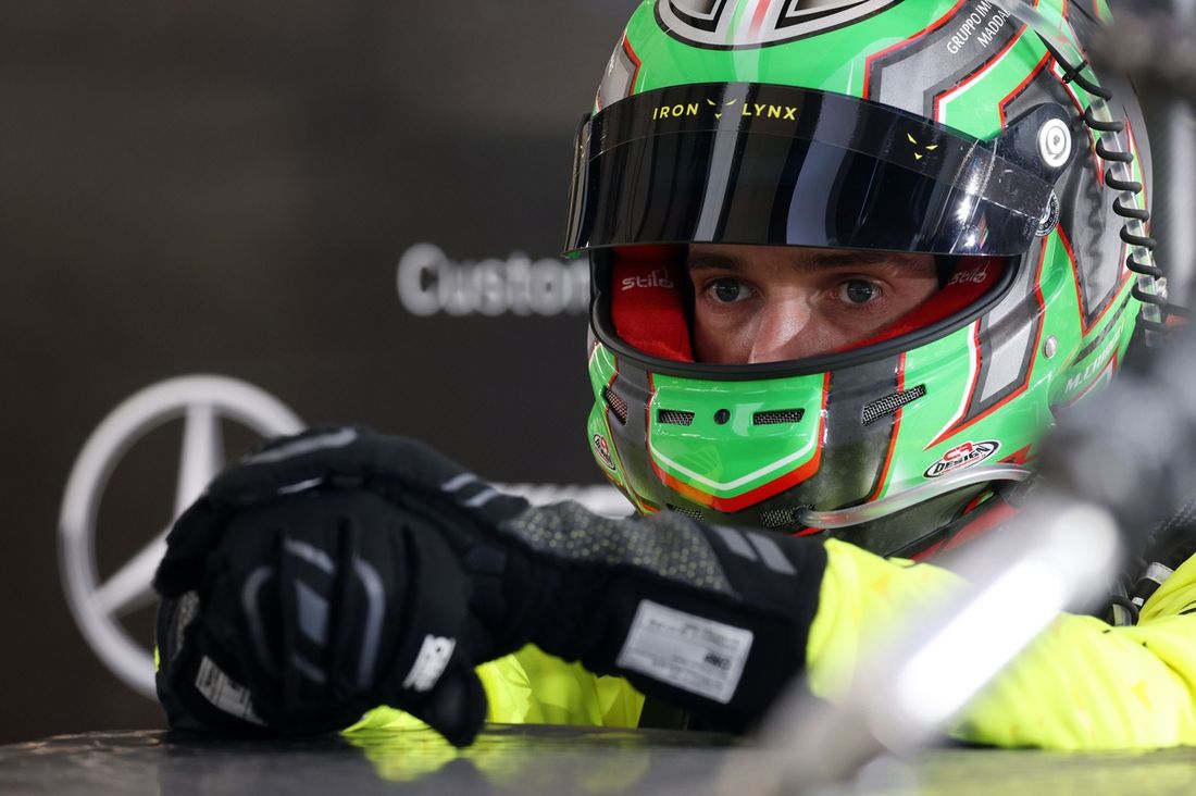 #60 Iron Lynx Mercedes-AMG LMGT3: Matteo Cairoli