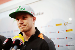 Nico Hulkenberg, Sahara Force India F1 met de media