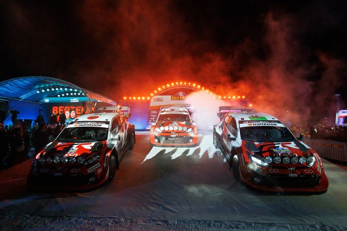 Toyota Gazoo Racing cars line-up