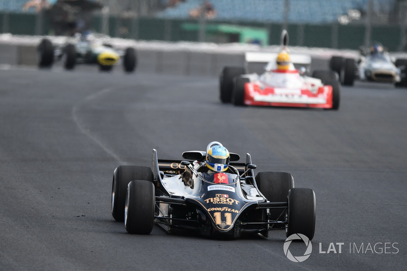 Lotus 88 en el desfile del 70º aniversario de Silverstone