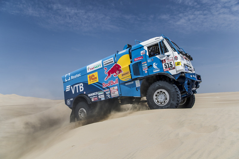 #515 Team Kamaz Master: Anton Shibalov, Dmitrii Nikitin, Ivan Romanov