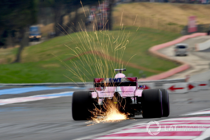 DNF: Sergio Perez, Force India VJM11