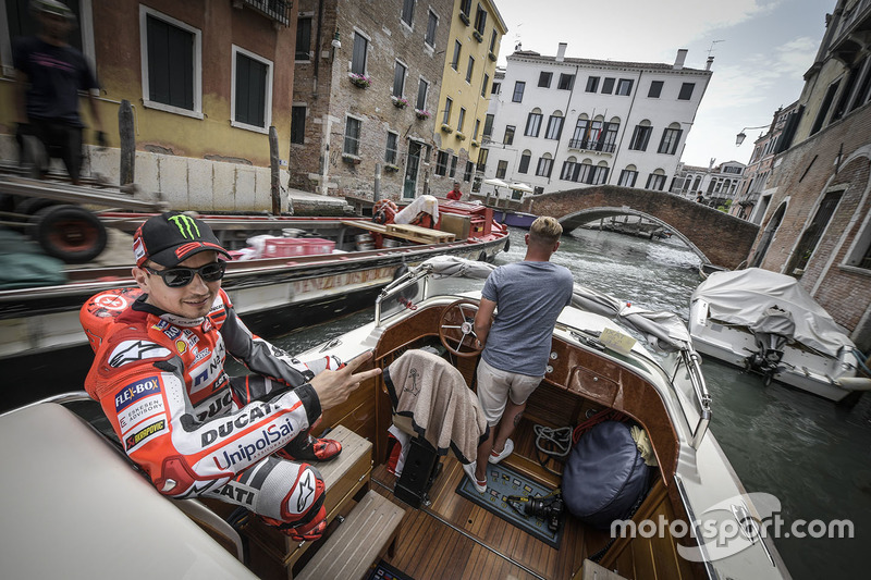 Jorge Lorenzo, Ducati Team, in Venedig