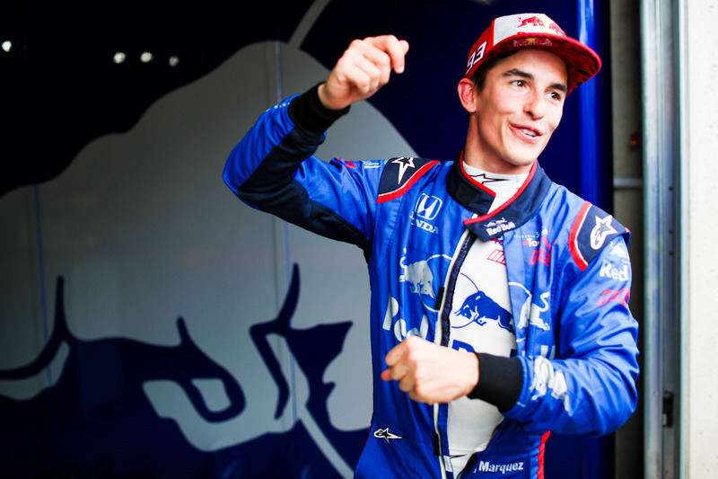 Marc Marquez, test con la Toro Rosso F1