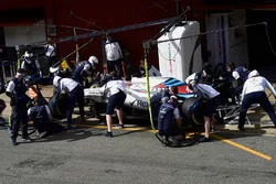 Arrêt au stand pour Robert Kubica, Williams FW41