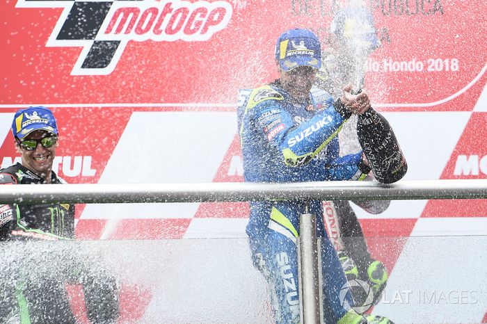 Tercer puesto Alex Rins, Team Suzuki MotoGP