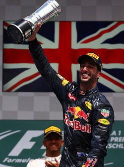 Подіум: друге місце Даніель Ріккардо, Red Bull Racing