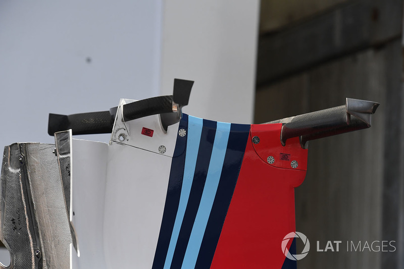 Detalle del FW40 de Williams