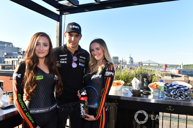 Естебан Окон, Sahara Force India F1, дівчата