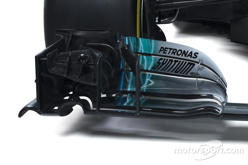 Mercedes AMG F1 W08 detail