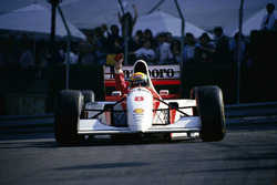 Ayrton Senna, McLaren, wins