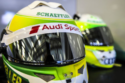 Le casque de Mike Rockenfeller, Audi Sport Team Phoenix, Audi RS 5 DTM