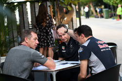Paul Monaghan, Chief Engineer Red Bull Racing e James Key, DIrettore Tecnico Scuderia Toro Rosso