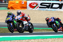 Valentino Rossi, Yamaha Factory Racing, Andrea Dovizioso, Ducati Team, Maverick Viñales, Yamaha Factory Racing