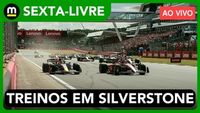 F1 AO VIVO: Tudo dos TREINOS LIVRES em SILVERSTONE | SEXTA-LIVRE