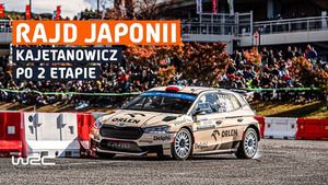 Rajd Japonii 2023 - Kajetan Kajetanowicz po 2 etapie