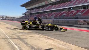 Daniel Ricciardo prueba el Renault R.S.19