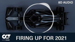 Encendido del motor del AlphaTauri AT02 