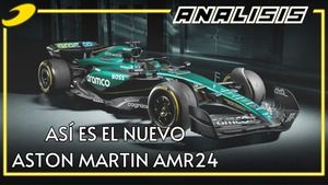 Así es el nuevo ASTON MARTIN AMR24 de ALONSO para la F1 2024: un coche EXTREMO
