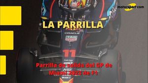 Así es la parrilla de salida para la carrera de F1 del domingo en Miami