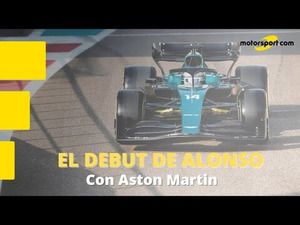 Así fue el debut de Alonson con Aston Martin F1 en Abu Dhabi