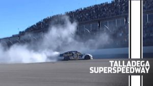NASCAR Cup: Chase Elliott świętuje zwycięstwo na Talladega Superspeedway