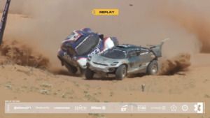 Extreme E: accidente en el shootout del Desert XPrix