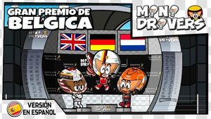 El GP de Bélgica de F1 2018 según MiniDrivers