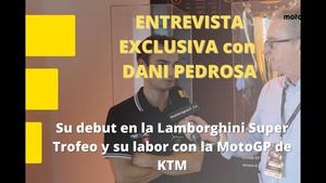 Entrevista exclusiva a Dani Pedrosa: su debut con Lamborghini y el futuro con la KTM de MotoGP