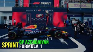 Esto pasó en el sábado Sprint del Gp de Azerbaiyán F1 2023