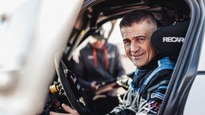 Krzysztof Hołowczyc po odcinku testowym przed Rajdem Dakar 2024