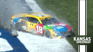 NASCAR Cup: Kraksa Kyle'a Buscha na Kansas Speedway