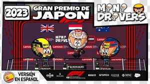 La increíble carrera del Gran Premio de Japón 2023 de F1, por los MiniDrivers