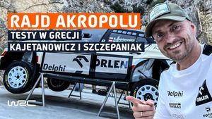 Testy przed Rajdem Akropolu 2023 - Kajetan Kajetanowicz