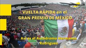 Vuelta rápida al Autódromo Hermanos Rodríguez, sede del GP de México de F1 2023