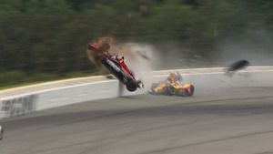 Verizon IndyCar ABC Supply 500 Pocono Raceway - mejores momentos (inglés)