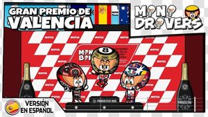 El GP de Valencia de MotoGP 2019, según MiniBikers