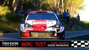 Sebastien Ogier i Julien Ingrassia - Testy przed Rajdem Katalonii