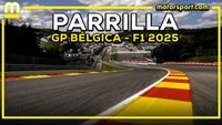 ¡PARRILLA DE SALIDA GP BÉLGICA F1 2025!