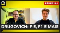 CONTRATADO pela ANDRETTI na F-E! Entrevista: DRUGO ABRE O JOGO sobre F1, futuro, ePrix no Brasil e +