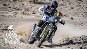 Dakar 2021: Etap 4 - Motocykle