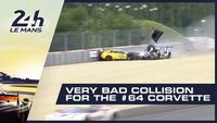 24H Le Mans 2019 - Wypadek Corvetty