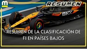 Resumen de la clasificación del GP de Países Bajos 2024 de F1