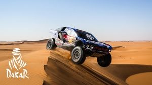 Dakar 2026: Resumen de coches - Etapa 9