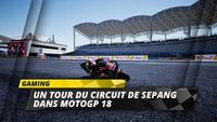 Un recorrido por el circuito de Sepang en MotoGP 18