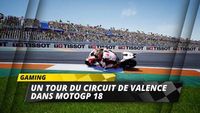 Una vuelta por el circuito de Valencia en MotoGP 18
