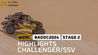 Abu Dhabi Desert Challenge 2024: Etap 2 - Challenger i SSV